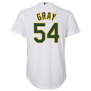 Oakland Athletics Home MLB Shirt 22/23 - Gray #54 back