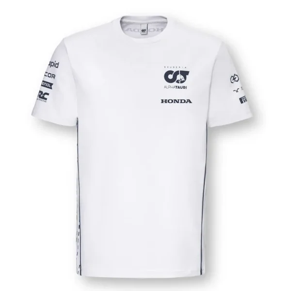 AlphaTauri White F1 Shirt 2023 Front