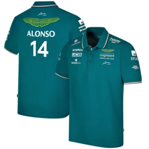 Aston Martin Polo F1 Shirt 2023 Alonso Cover