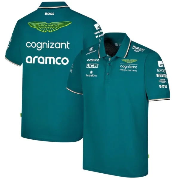 Aston Martin Polo F1 Shirt 2023 Cover