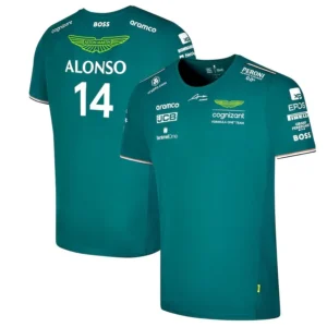 Aston Martin Shirt F1 Shirt 2023 - Alonso #14