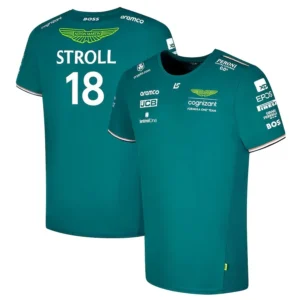 Aston Martin Shirt F1 Shirt 2023 - Stroll #18
