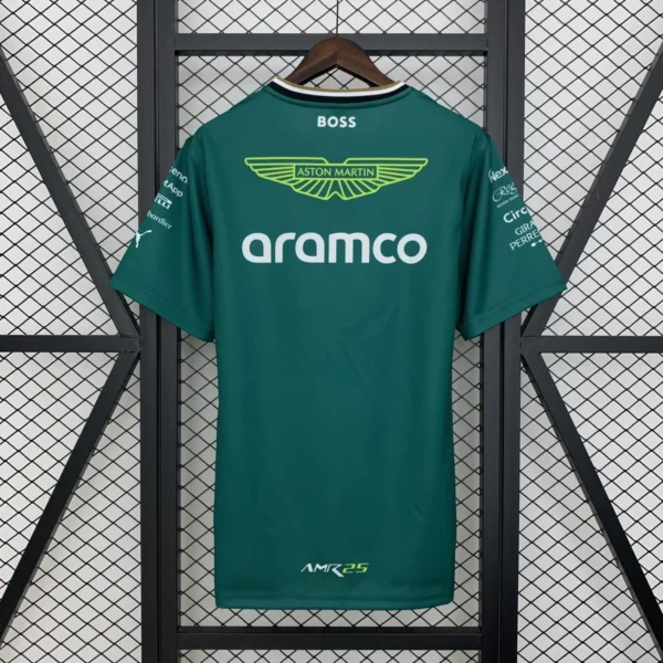 Aston Martin Shirt F1 Shirt 2025 Back