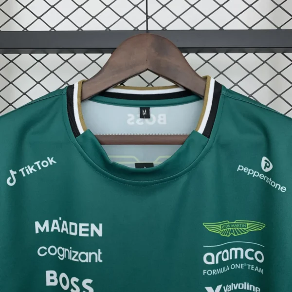 Aston Martin Shirt F1 Shirt 2025 Detail