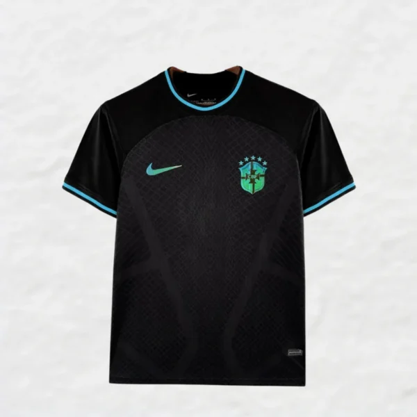 Brazil Black Football Shirt 2025:2026