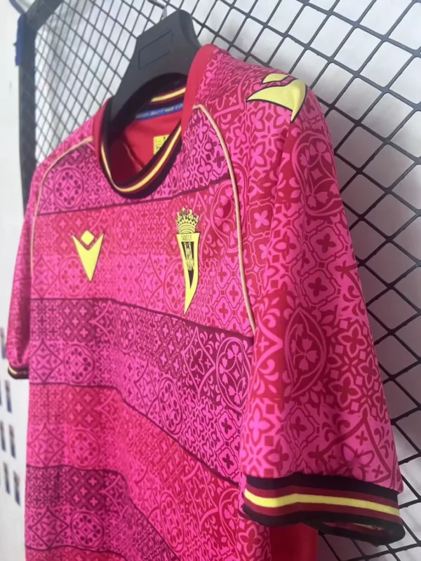 Cadiz Away Football Shirt 2025:2026 Detail