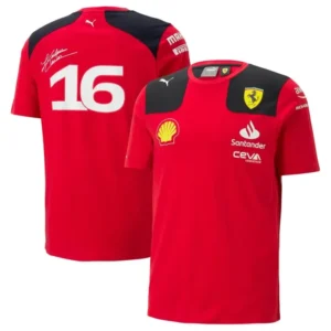 Ferrari Shirt F1 Shirt 2023 - Leclerc #16 Cover