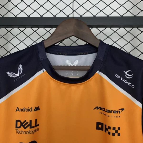McLaren Racing Shirt F1 Shirt 2025 Detail