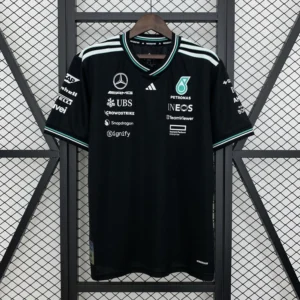 Mercedes AMG Petronas F1 Black Shirt 2025