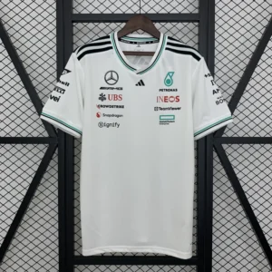 Mercedes AMG Petronas F1 White Shirt 2025