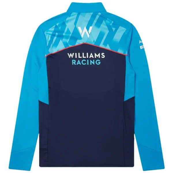 Williams Blue Jacket F1 Shirt 2023 Back
