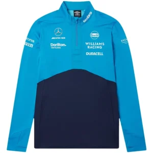 Williams Blue Jacket F1 Shirt 2023 Front