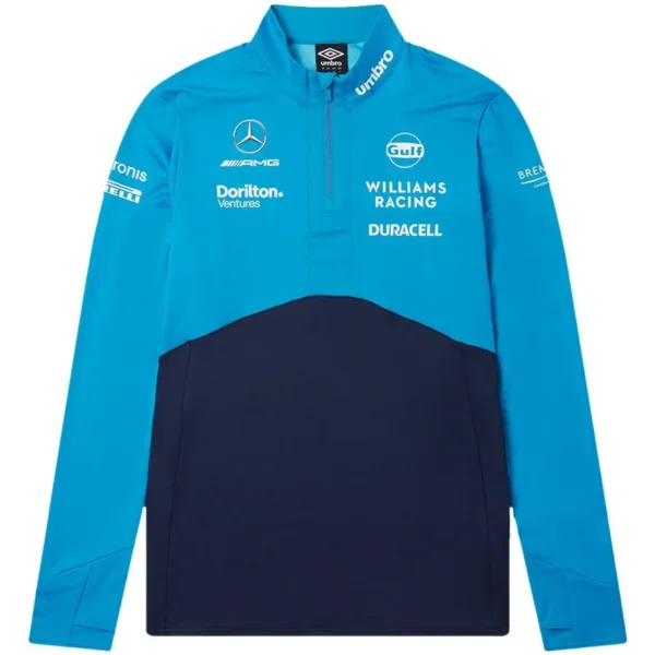 Williams Blue Jacket F1 Shirt 2023 Front
