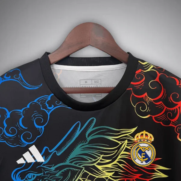 Real Madrid x Multicolor Dragons Football Shirt - Image 3