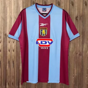 Aston Villa Home Football Shirt 1999 front