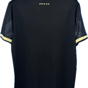 Brazil Black Gold Football Shirt 2025:2026 Back