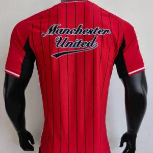 Manchester United x MLB Football Shirt 2025:2026 Back