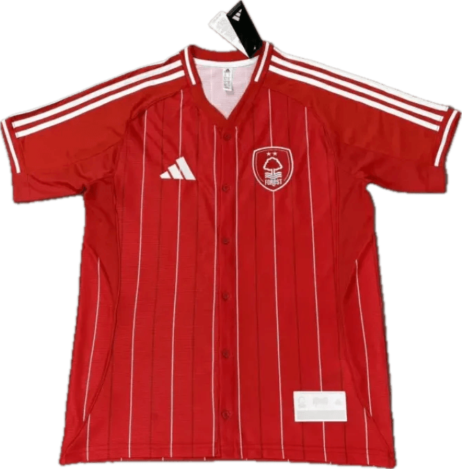 Nottingham Forest x MLB Football Shirt 2025:2026