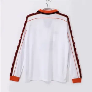 Away As Roma 1998-99 back long sleeve