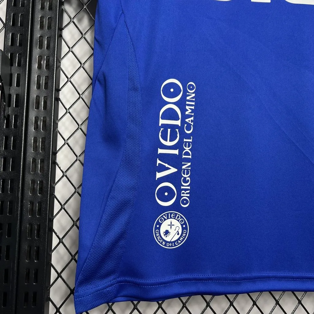 Real Oviedo Home Football Shirt 2024:2025 detail